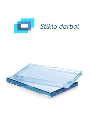 Stiklo darbai website development